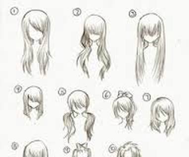 Anime Girl Hairstyles Step By Step